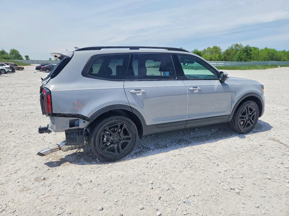2025 Kia VIN 5XYP3DGC3SG733007 COPART salvage auction — REAR END, Mi - Cert Of Title-Salvage Vehicle, sold $9,500 on 2026-07-23 (photo 3)