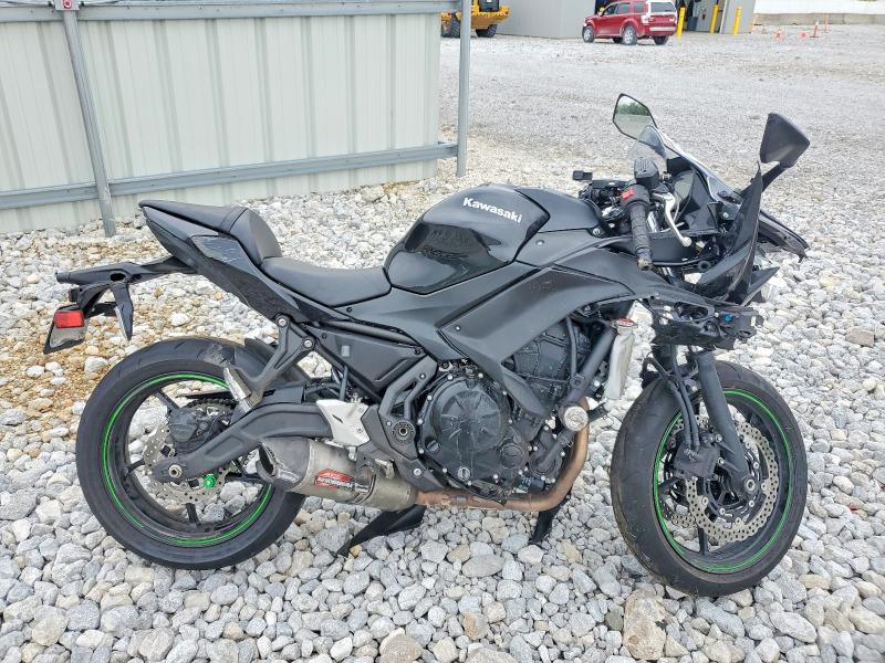 2025 Kawasaki VIN ML5EXER11SDAG0786 COPART salvage auction — FRONT END, Oh - Cert Of Title-Salvage, sold $950 on 2026-07-09 (photo 1)