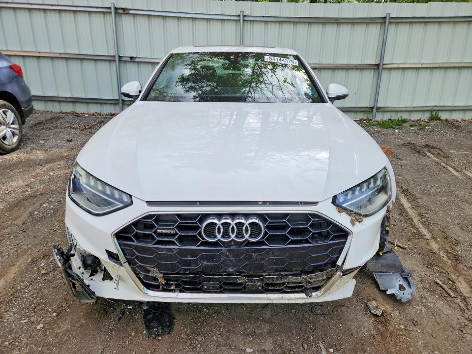 2023 Audi A4 VIN WAUEAAF47PN015222 COPART salvage auction — FRONT END, Vt - Cert Of Title-Salvage Vehicle, sold $7,400 on 2026-07-20 (photo 5)