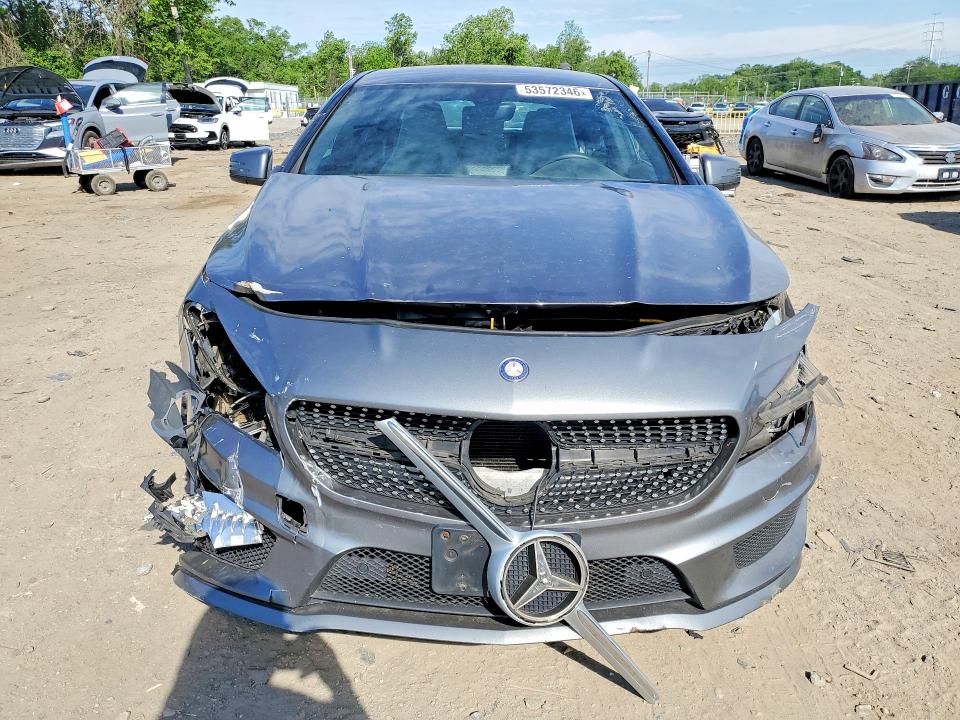2014 Mercedes-benz Cla-klasse VIN WDDSJ4EB5EN122618 COPART salvage auction — FRONT END, MD - CERT OF SALVAGE > 75% DAMAGE, sold $400 on 2026-07-30 (photo 5)