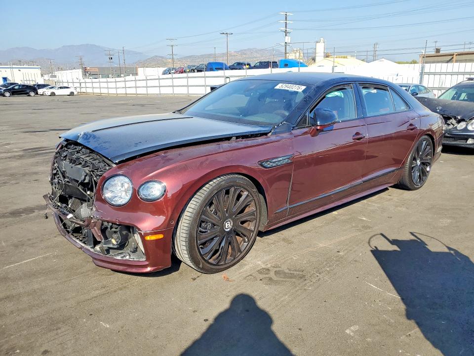 2025 Bentley Flying spur VIN SCBBR6ZG1SC022479 — COPART salvage auction photo