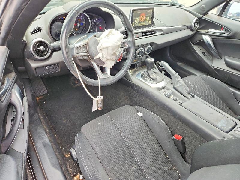 2020 Fiat 124 spider VIN JC1NFAEK8L0145289 COPART salvage auction — FRONT END, Tx - Salvage Vehicle Title, sold $1,000 on 2026-07-23 (photo 8)