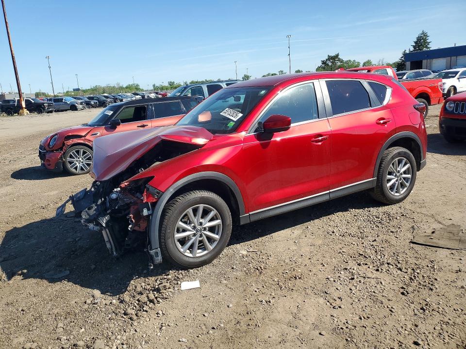 2022 Mazda Cx-5 VIN JM3KFBBM6N0606792 COPART salvage auction — FRONT END, MI - CERTIFICATE OF TITLE, sold $1,250 on 2026-07-28 (photo 1)