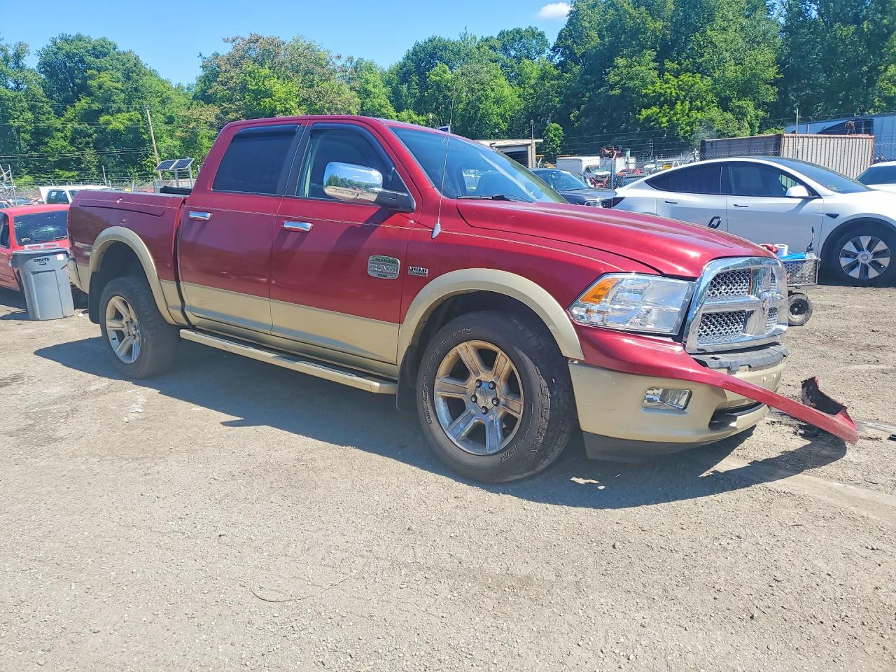 2012 Dodge Ram VIN 1C6RD7PT8CS174435 COPART salvage auction — Front End, MD - CERT OF SALVAGE > 75% DAMAGE, sold $5,000 on 2026-06-16 (photo 4)