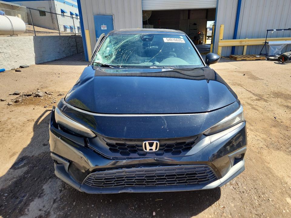 2022 Honda Civic VIN 19XFL1H8XNE009126 COPART salvage auction — SIDE, Nm - Cert Of Title-Salvage, sold $3,100 on 2026-07-09 (photo 5)