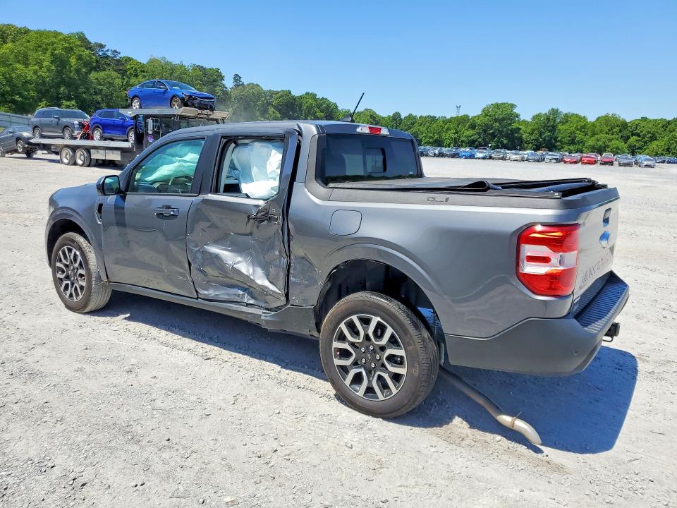 2024 Ford Maverick VIN 3FTTW8M36RRA09569 COPART salvage auction — SIDE, Nc - Salvage Certificate Of Title, sold $9,800 on 2026-07-29 (photo 2)