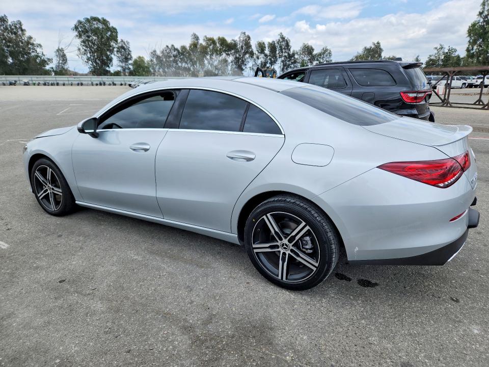 2021 Mercedes-benz Cla-klasse VIN W1K5J4GB8MN237173 COPART salvage auction — FRONT END, Ca - Salvage Certificate, sold $6,300 on 2026-07-08 (photo 2)