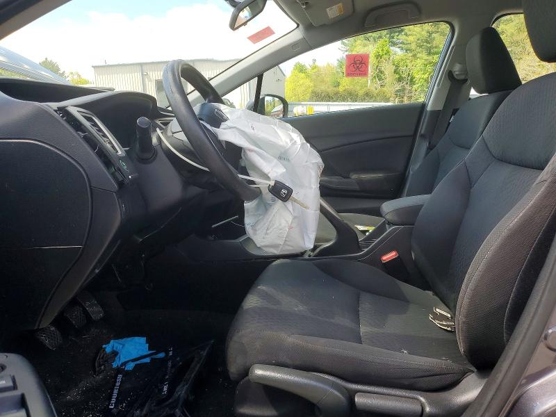 2015 Honda Civic VIN 19XFB2E54FE070282 COPART salvage auction — FRONT END, Ri - Cert Of Title-Reconstructed Sa, sold $1,000 on 2026-07-02 (photo 7)