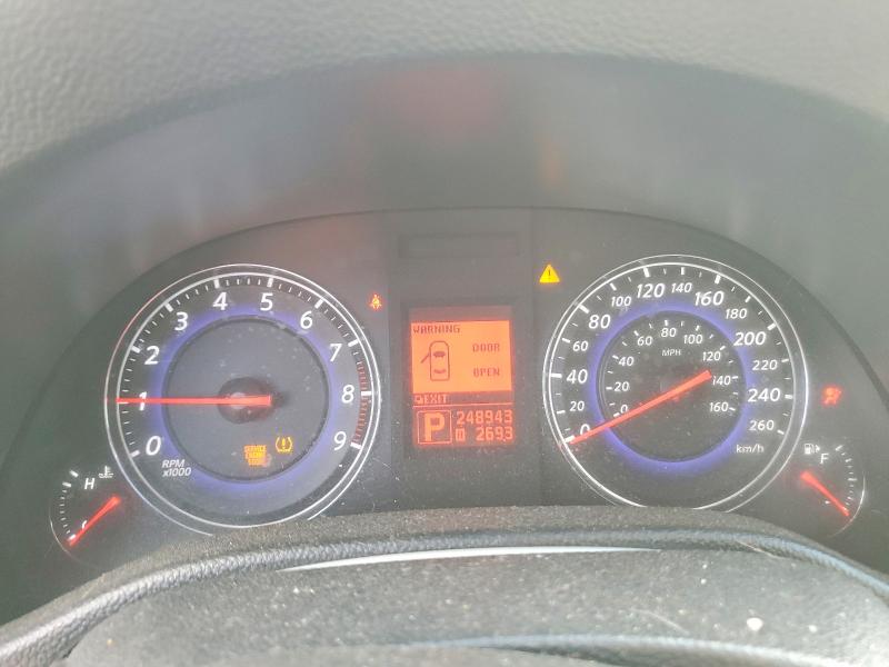 2009 Infiniti G37 VIN JNKCV64F49M652186 COPART salvage auction — SIDE, ON - PERMIT SALVAGE, sold $275 on 2026-07-14 (photo 9)
