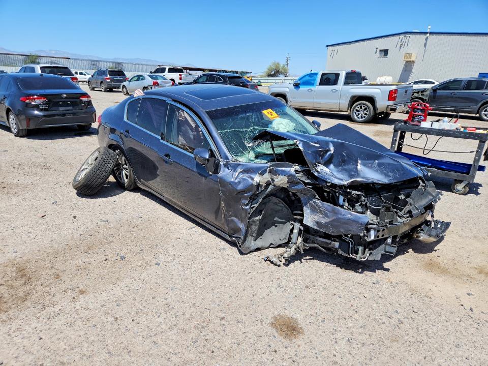 2011 Infiniti G37 VIN JN1CV6AP2BM300795 COPART salvage auction — FRONT END, Az - Certificate Of Title, sold $250 on 2026-07-10 (photo 4)