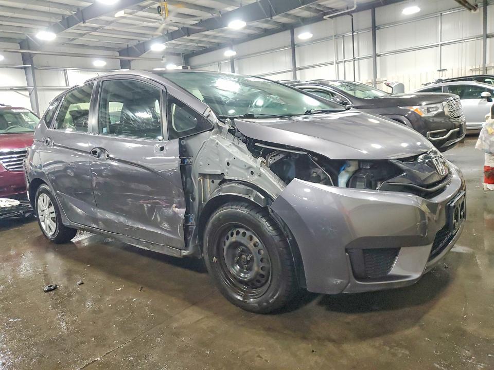 2017 Honda Fit VIN JHMGK5H58HS006245 COPART salvage auction — SIDE, Mn - Cert Of Title-Salvage, sold $1,250 on 2026-07-21 (photo 4)