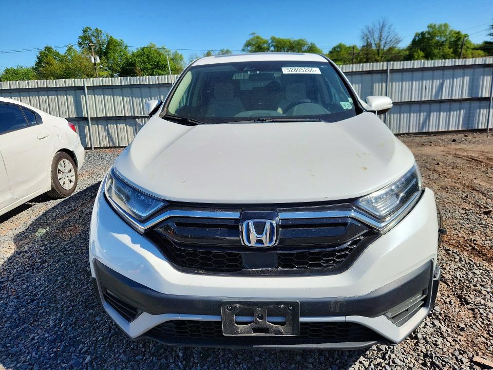 2021 Honda Cr-v VIN 7FART6H55ME035565 COPART salvage auction — FRONT END, Nj - Cert Of Title-Salvage, sold $10,300 on 2026-07-31 (photo 5)