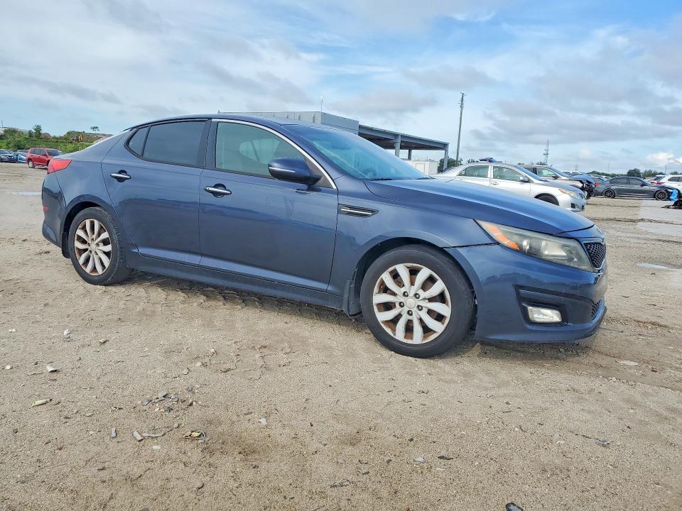 2015 Kia Optima VIN 5XXGN4A78FG413584 COPART salvage auction — FRONT END, Fl - Certificate Of Title (P), sold $625 on 2026-07-07 (photo 4)