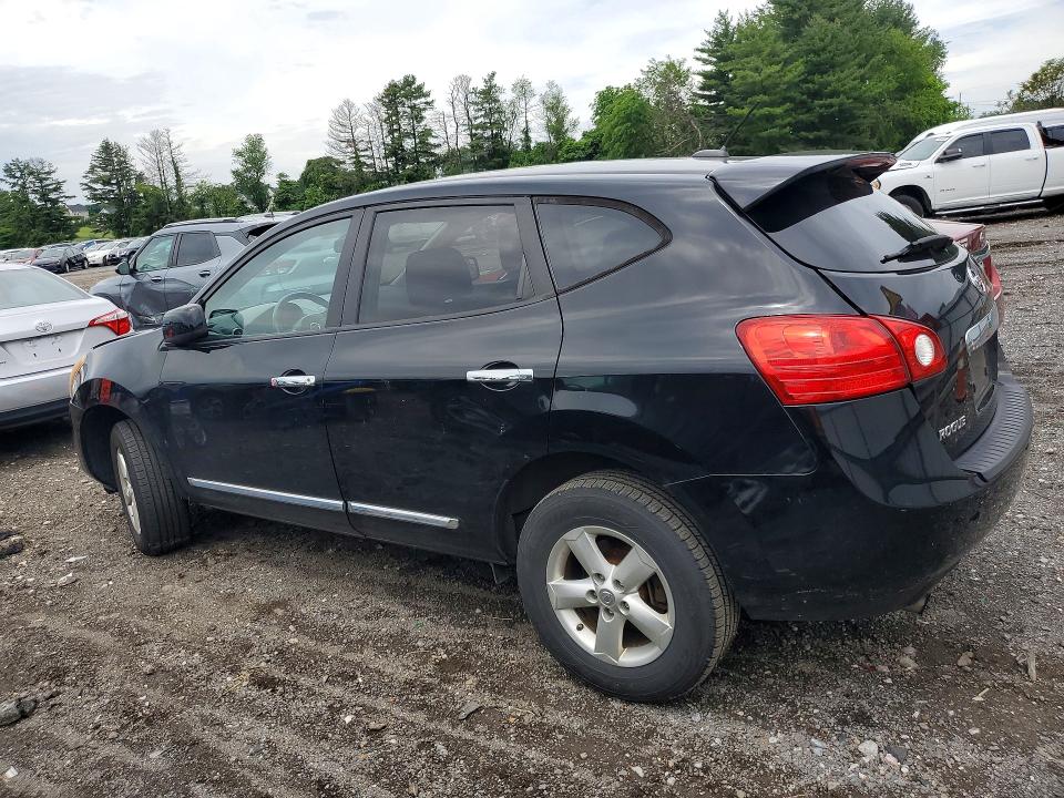 2013 Nissan Rogue VIN JN8AS5MV4DW119338 COPART salvage auction — FRONT END, Md - Cert Of Salvage > 75% Damage, sold $525 on 2026-07-06 (photo 2)