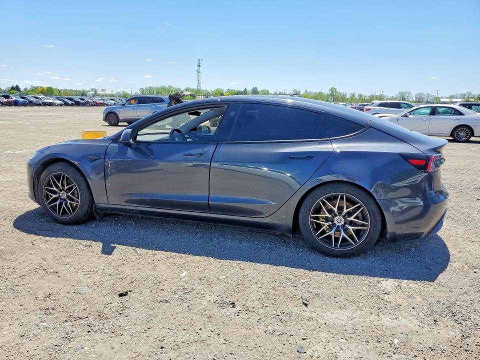2024 Tesla Model 3 VIN LRW3E7EB4RC088836 COPART salvage auction — REAR END, On - Permit Salvage, sold $9,600 on 2026-07-02 (photo 2)