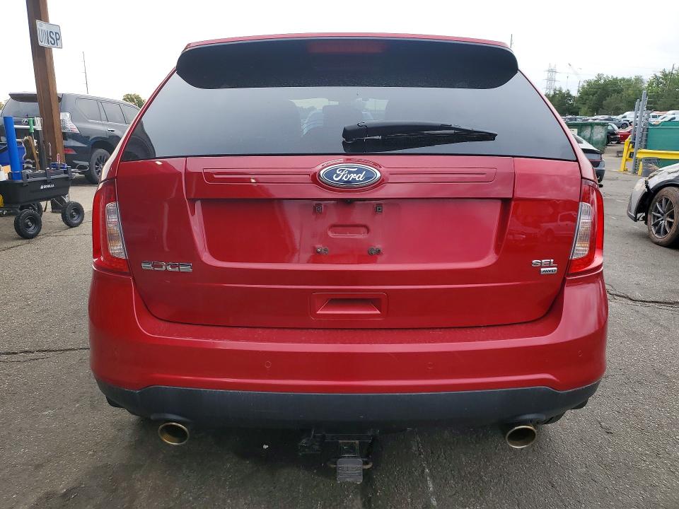 2012 Ford Edge VIN 2FMDK4JC1CBA81438 COPART salvage auction — FRONT END, Co - Public - Salvage Title, sold $850 on 2026-07-02 (photo 6)
