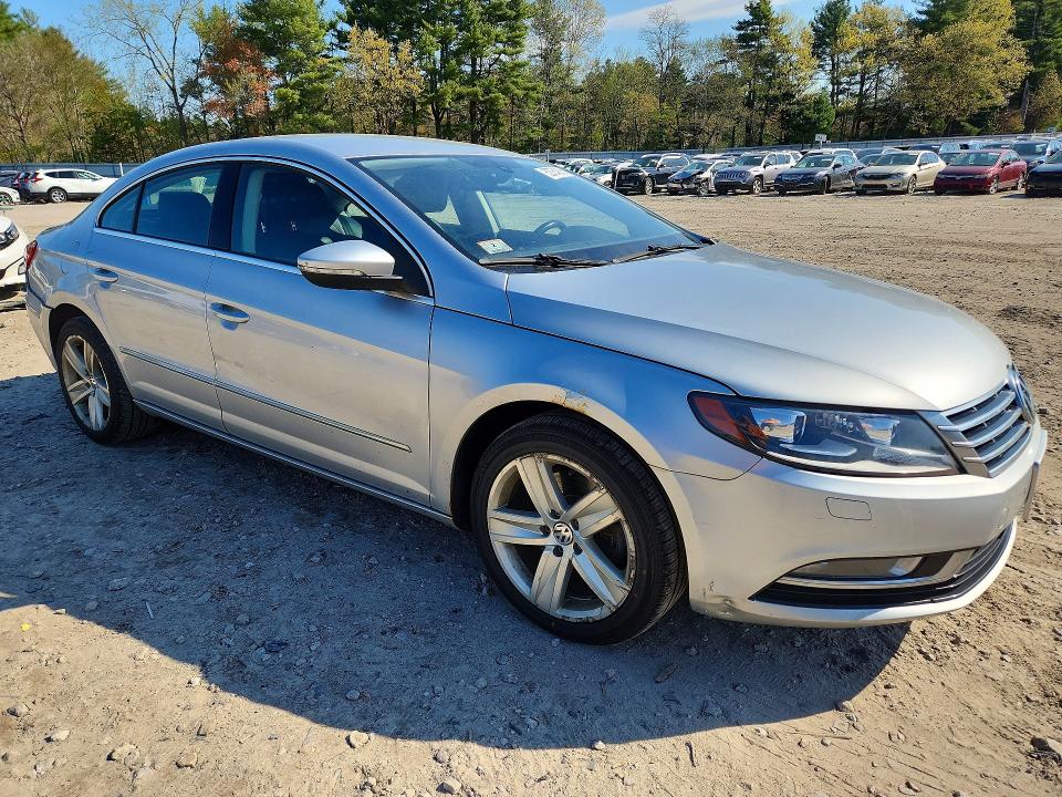 2014 Volkswagen VIN WVWAP7AN1EE528496 COPART salvage auction — REAR END, Ma - Cert Of Title-Reconstrctd Coll, sold $400 on 2026-07-09 (photo 4)