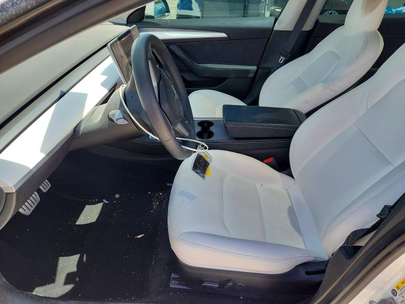 2021 Tesla Model 3 VIN 5YJ3E1EC3MF059669 COPART salvage auction — REAR END, UT - SALVAGE CERTIFICATE, sold $7,700 on 2026-07-24 (photo 7)