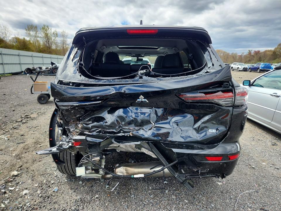 2025 Mitsubishi Outlander VIN JA4J4VA84SZ029469 COPART salvage auction — REAR END, Ma - Cert Of Title-Salvage, sold $6,300 on 2026-07-15 (photo 6)