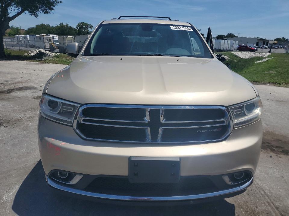 2015 Dodge Durango VIN 1C4RDJDG0FC843843 COPART salvage auction — SIDE, Fl - Cert Of Title Slvg Rebuildable, sold $2,450 on 2026-07-02 (photo 5)