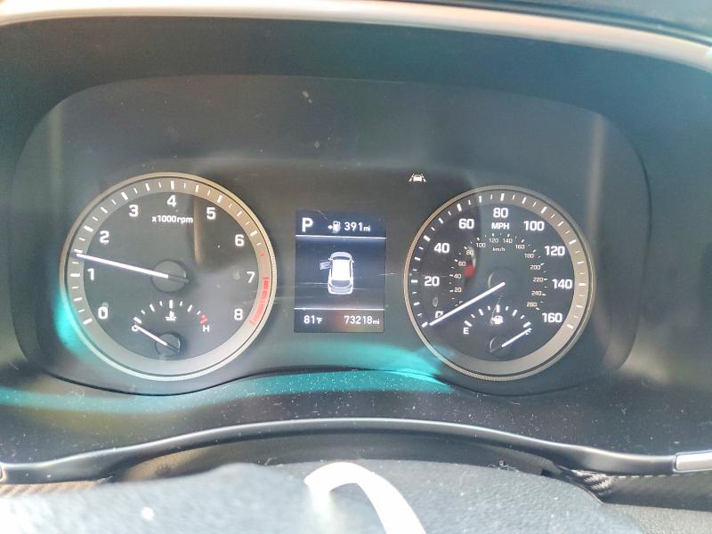 2020 Hyundai Tucson VIN KM8J23A4XLU190951 COPART salvage auction — REAR END, Tx - Salvage Vehicle Title, sold $3,800 on 2026-07-09 (photo 9)
