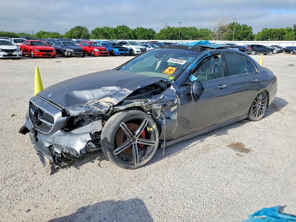 2017 Mercedes-benz VIN WDDZF6EB8HA214460 COPART salvage auction — FRONT END, Tx - Salvage Vehicle Title, sold $10 on 2026-07-30 (photo 1)