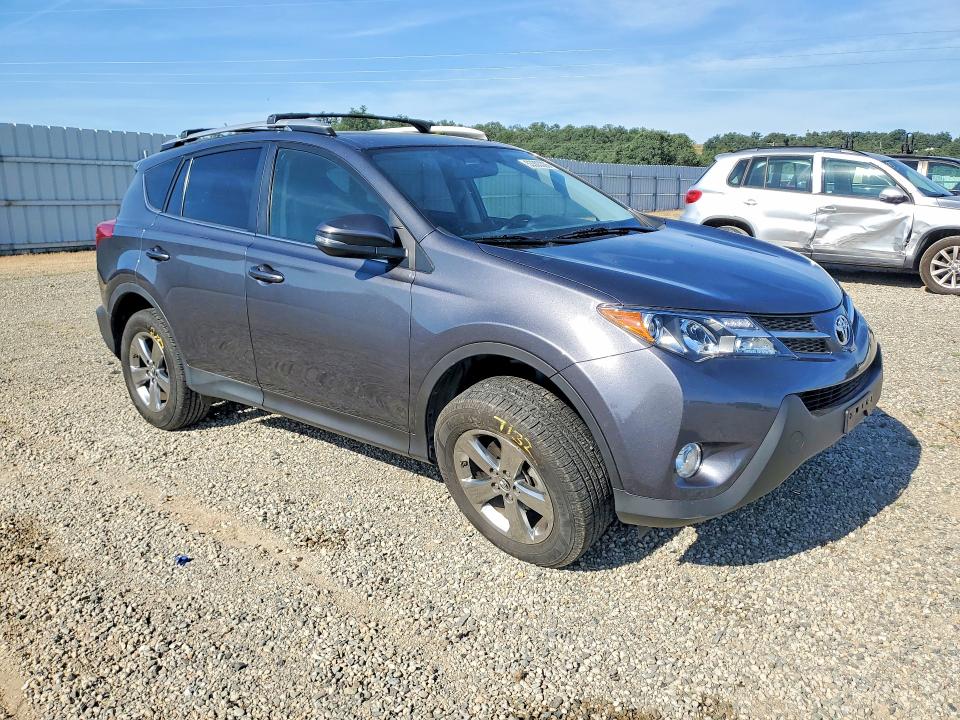 2015 Toyota Rav 4 VIN JTMRFREV0FD118422 COPART salvage auction — FRONT END, Ca - Salvage Certificate, sold $5,500 on 2026-07-17 (photo 4)