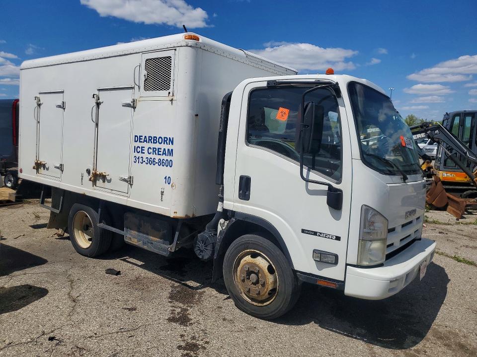 2012 Isuzu Npr VIN JALE5W169C7300210 COPART salvage auction — SIDE, Mi - Cert Of Title-Salvage Vehicle, sold $1,800 on 2026-07-08 (photo 4)