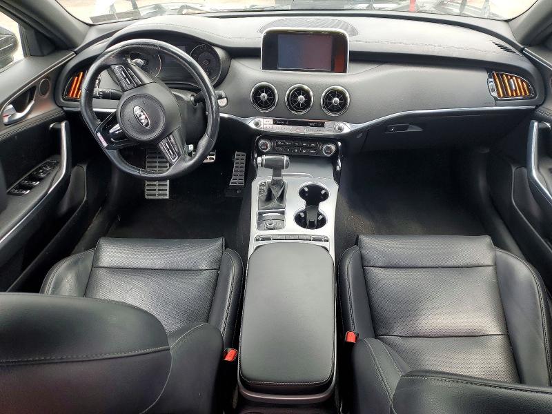 2021 Kia Stinger VIN KNAE35LC4M6093878 COPART salvage auction — ALL OVER, PA - CERTIFICATE OF SALVAGE, sold $2,350 on 2026-07-02 (photo 8)