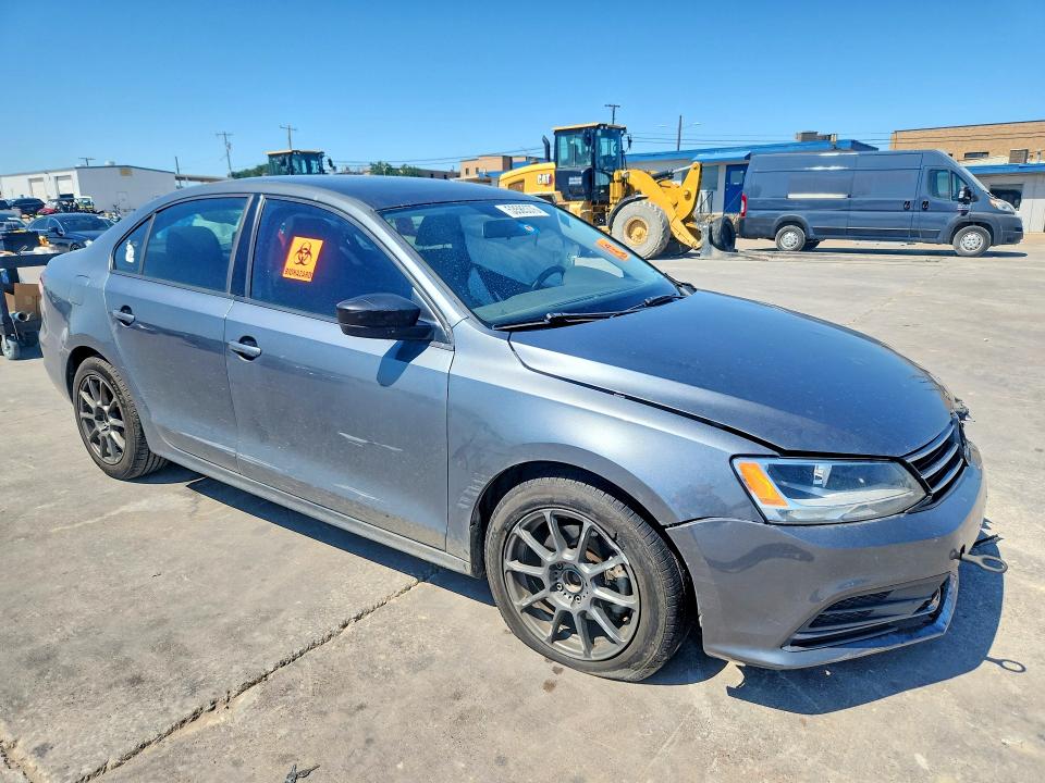 2016 Volkswagen Jetta VIN 3VW267AJ0GM404587 COPART salvage auction — SIDE, Tx - Salvage Vehicle Title, sold $400 on 2026-07-28 (photo 4)