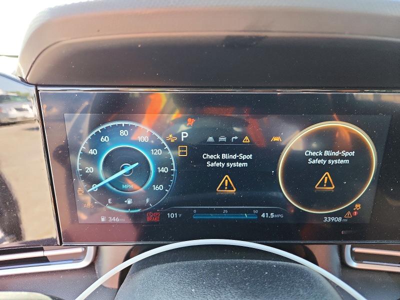 2024 Hyundai VIN KMHLM4DG1RU841956 COPART salvage auction — FRONT END, Ca - Salvage Certificate, sold $1,950 on 2026-07-13 (photo 9)