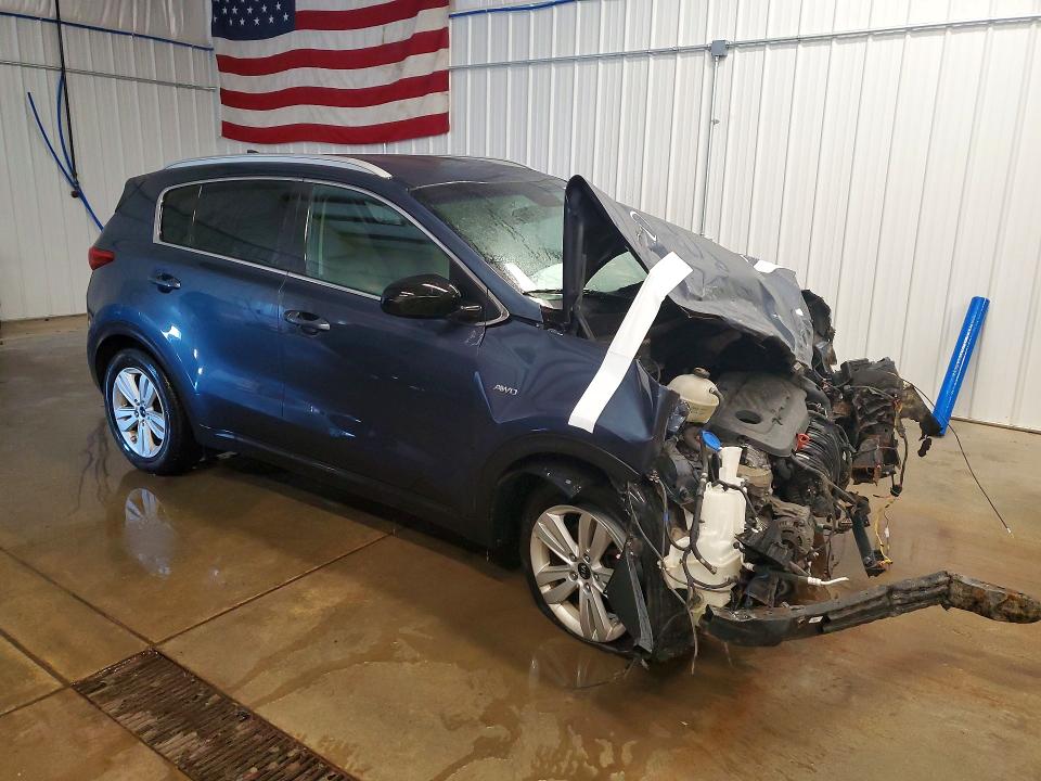 2017 Kia Sportage VIN KNDPMCACXH7170205 COPART salvage auction — FRONT END, Pa - Certificate Of Salvage, sold $725 on 2026-07-15 (photo 4)