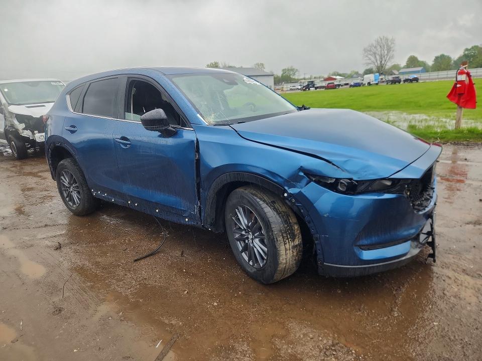 2021 Mazda Cx-5 VIN JM3KFBCM1M0471007 COPART salvage auction — FRONT END, Oh - Cert Of Title-Salvage, sold $2,750 on 2026-07-09 (photo 4)