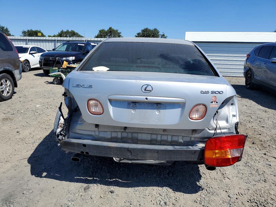1999 Lexus Gs 300 VIN JT8BD68S8X0078511 COPART salvage auction — REAR END, Ca - Acq Bos - Post Sale - Salvage (P), sold $1,000 on 2026-07-28 (photo 6)