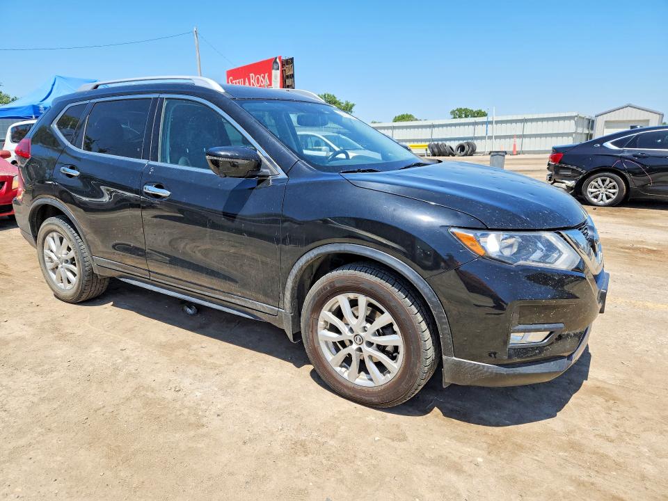 2017 Nissan Rogue VIN KNMAT2MV6HP526553 COPART salvage auction — HAIL, Ne - Cert Of Title-Salvage, sold $3,000 on 2026-07-15 (photo 4)