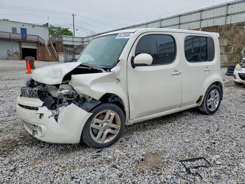 2013 Nissan Cube VIN JN8AZ2KR9DT303403 COPART salvage auction — FRONT END, Ky - Cert Of Title-Salvage, sold $525 on 2026-07-17 (photo 1)