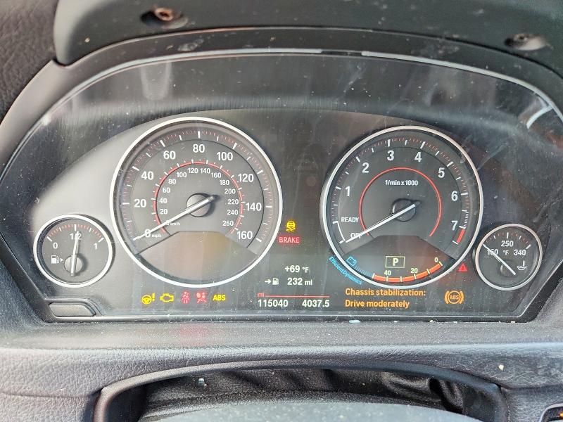 2017 BMW 4er VIN WBA4F7C52HG786495 COPART salvage auction — FRONT END, Ca - Salvage Certificate, sold $2,450 on 2026-07-13 (photo 9)