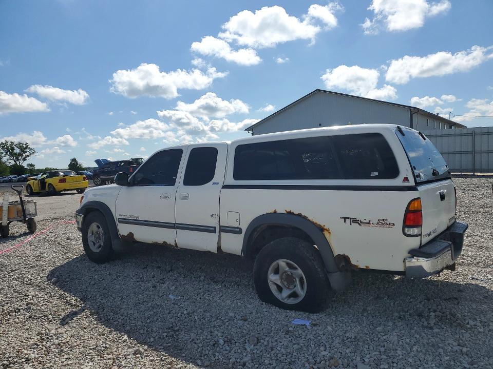 2000 Toyota Tundra VIN 5TBBT4418YS051046 COPART salvage auction — SIDE, IA - CERT OF TITLE-SALVAGE TITLE, sold $550 on 2026-07-31 (photo 2)