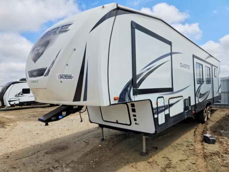 2020 Sabre by forest rive VIN 5ZT3SR3B6L6103478 COPART salvage auction — HAIL, KS - CERT OF TITLE-SALVAGE, sold $325 on 2026-07-16 (photo 1)