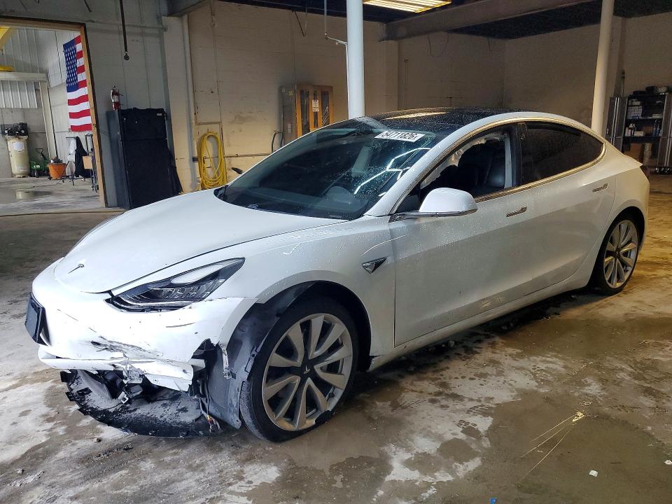 2020 Tesla Model 3 VIN 5YJ3E1EA6LF808011 COPART salvage auction — FRONT END, Oh - Cert Of Title-Salvage, sold $2,900 on 2026-07-31 (photo 1)