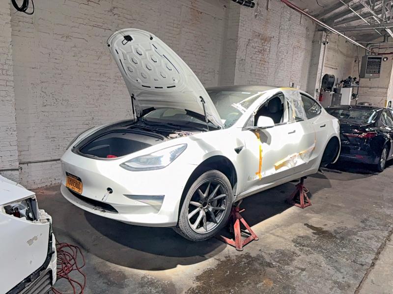 2021 Tesla Model 3 VIN 5YJ3E1EA0MF026952 COPART salvage auction — MECHANICAL, Ny - Certificate Of Title (P), sold $3,050 on 2026-07-17 (photo 2)