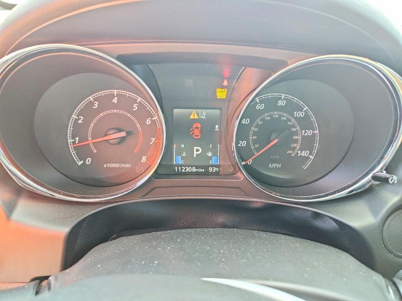 2021 Mitsubishi Outlander VIN JA4APUAU6MU014762 COPART salvage auction — SIDE, TX - SALVAGE VEHICLE TITLE, sold $3,650 on 2026-07-31 (photo 9)