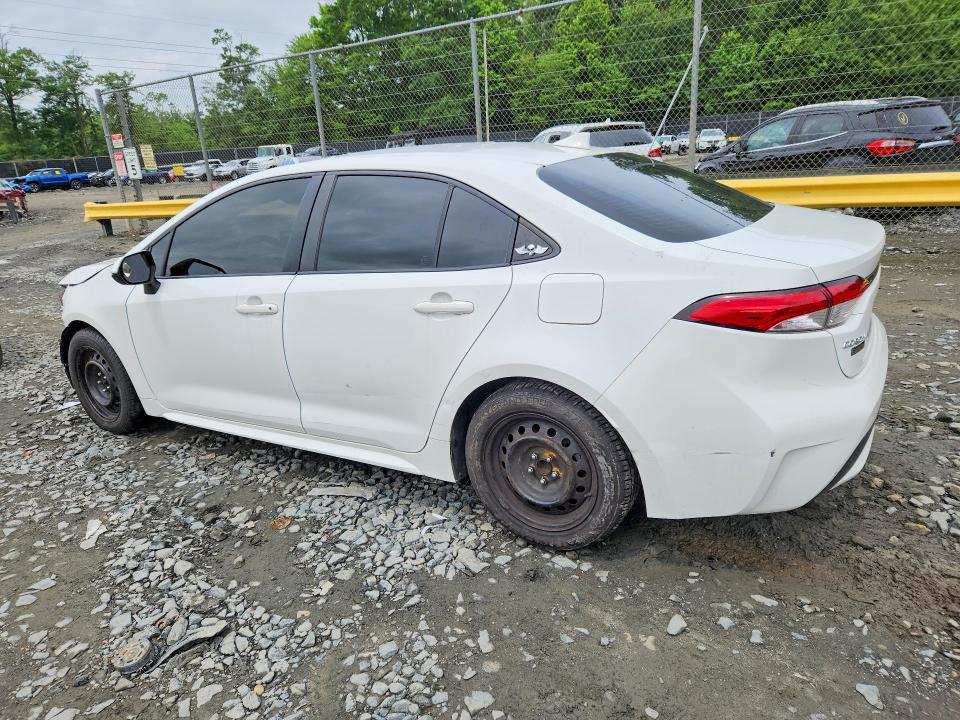 2020 Toyota Corolla VIN JTDEPRAE8LJ035206 COPART salvage auction — FRONT END, Md - Cert Of Salvage > 75% Damage, sold $3,050 on 2026-07-31 (photo 2)