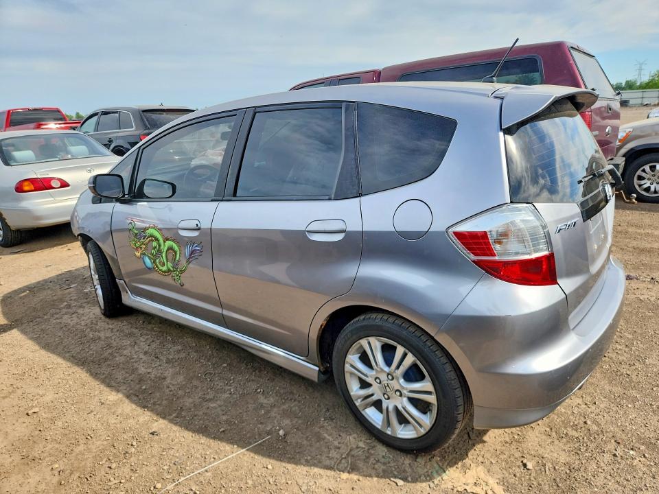 2009 Honda Fit VIN JHMGE87409S053515 COPART salvage auction — FRONT END, IL - JUNKING CERT OF A VEHICLE, sold $275 on 2026-07-21 (photo 2)