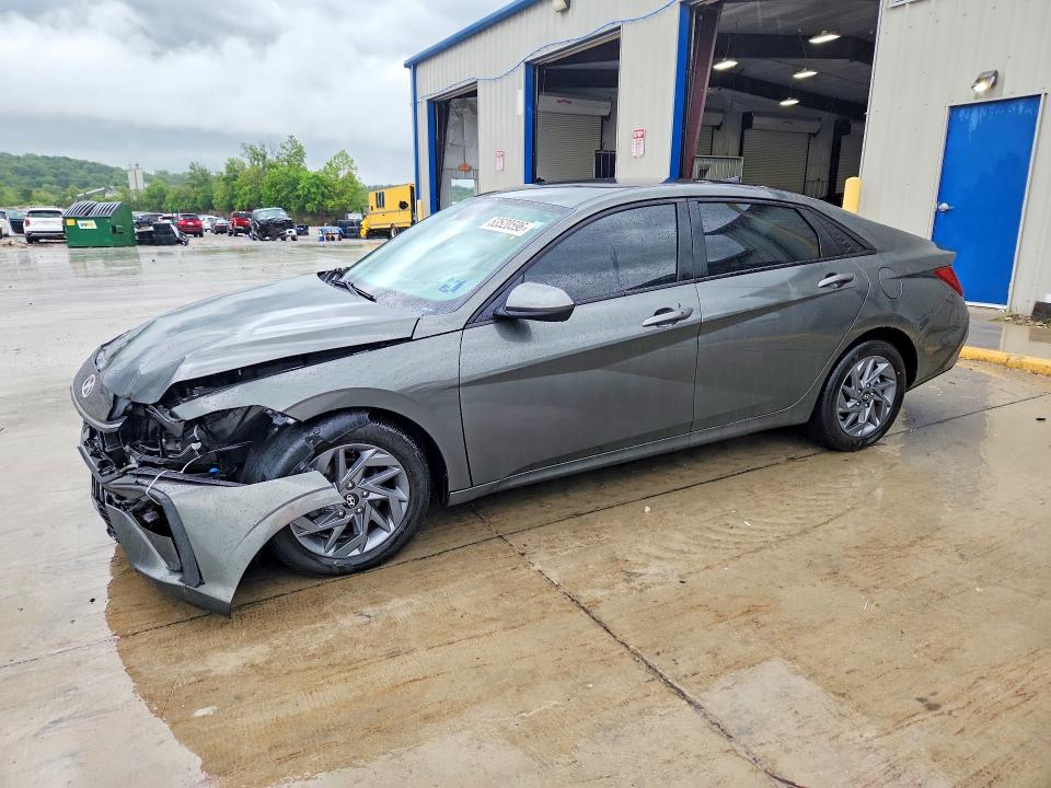 2024 Hyundai Elantra VIN KMHLM4DG5RU689941 COPART salvage auction — FRONT END, Il - Salvage Certificate, sold $5,100 on 2026-07-08 (photo 1)