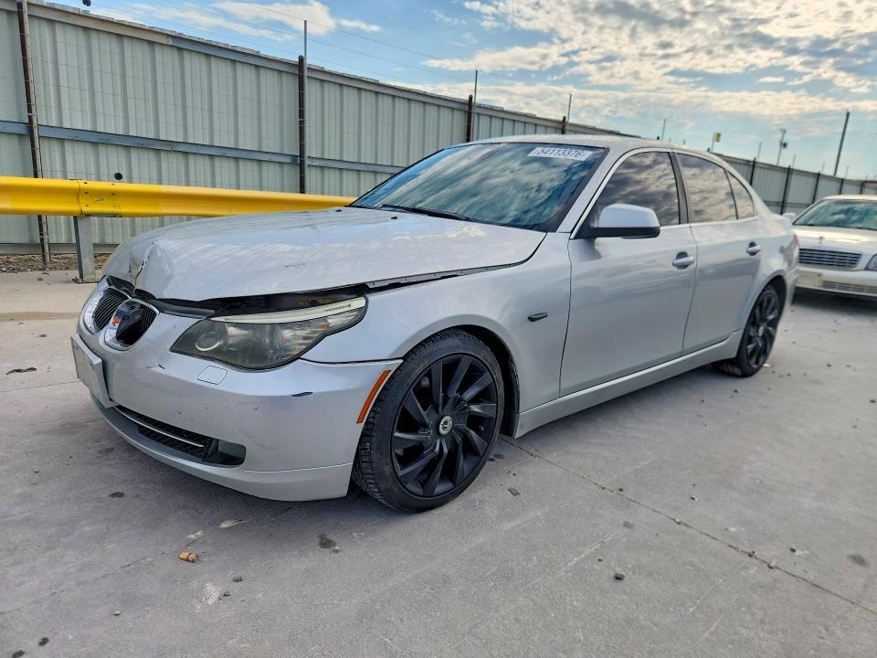2010 BMW 5 series VIN WBANU5C54AC364983 COPART salvage auction — FRONT END, Tx - Salvage Vehicle Title, sold $600 on 2026-07-31 (photo 1)