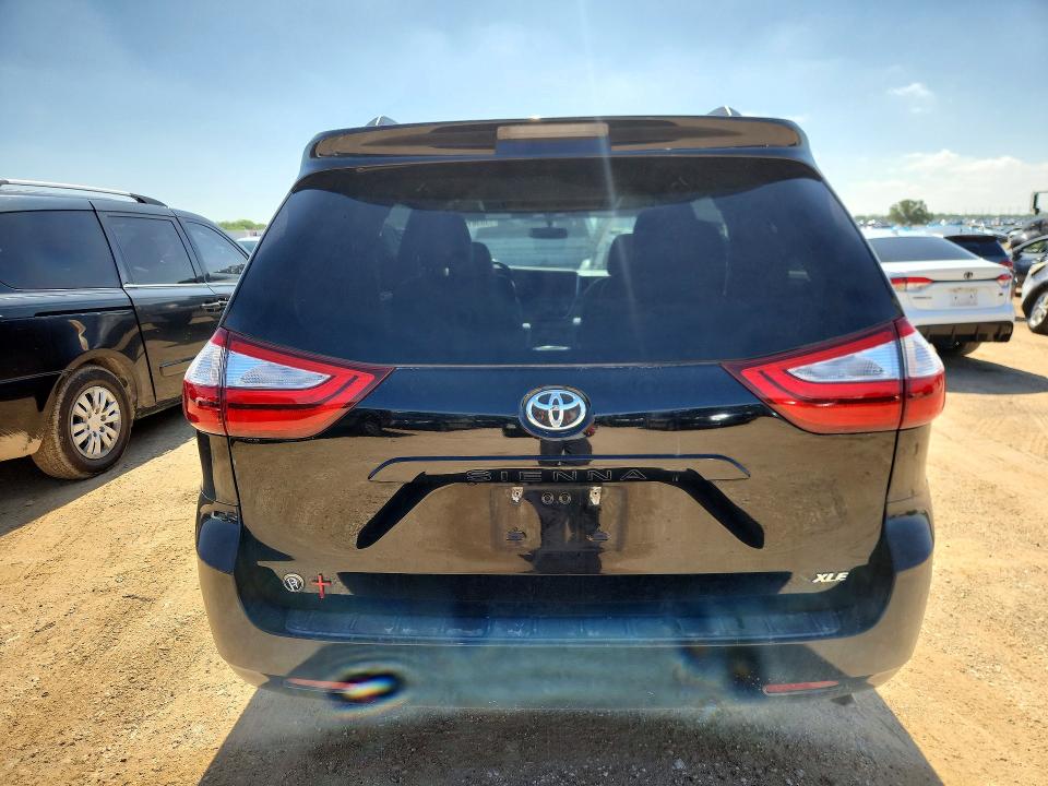 2016 Toyota Sienna VIN 5TDYK3DC4GS754433 COPART salvage auction — HAIL, Salvage Title, sold $850 on 2026-07-30 (photo 6)