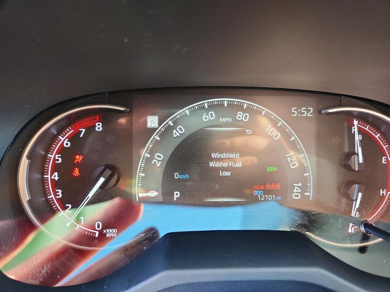 2025 Toyota Rav 4 VIN JTMP1RFV8SJ043095 COPART salvage auction — FRONT END, Co - Public - Salvage Title, sold $9,600 on 2026-07-09 (photo 9)