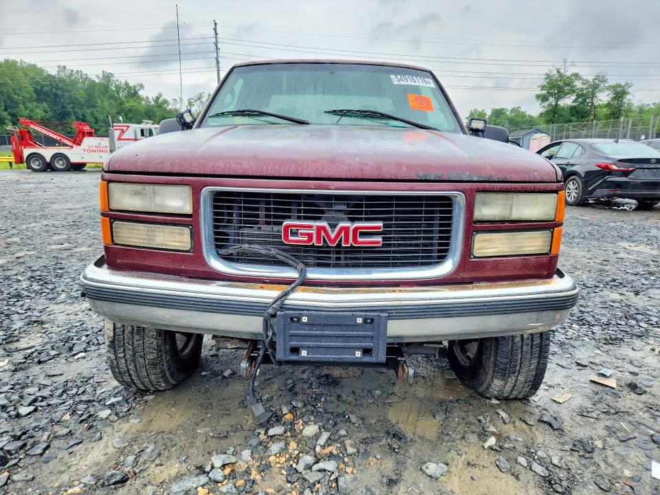 1998 Gmc SIERRA VIN 2GTEK19R4W1503681 COPART salvage auction — UNDERCARRIAGE, Md - Certificate Of Title, sold $525 on 2026-07-09 (photo 5)