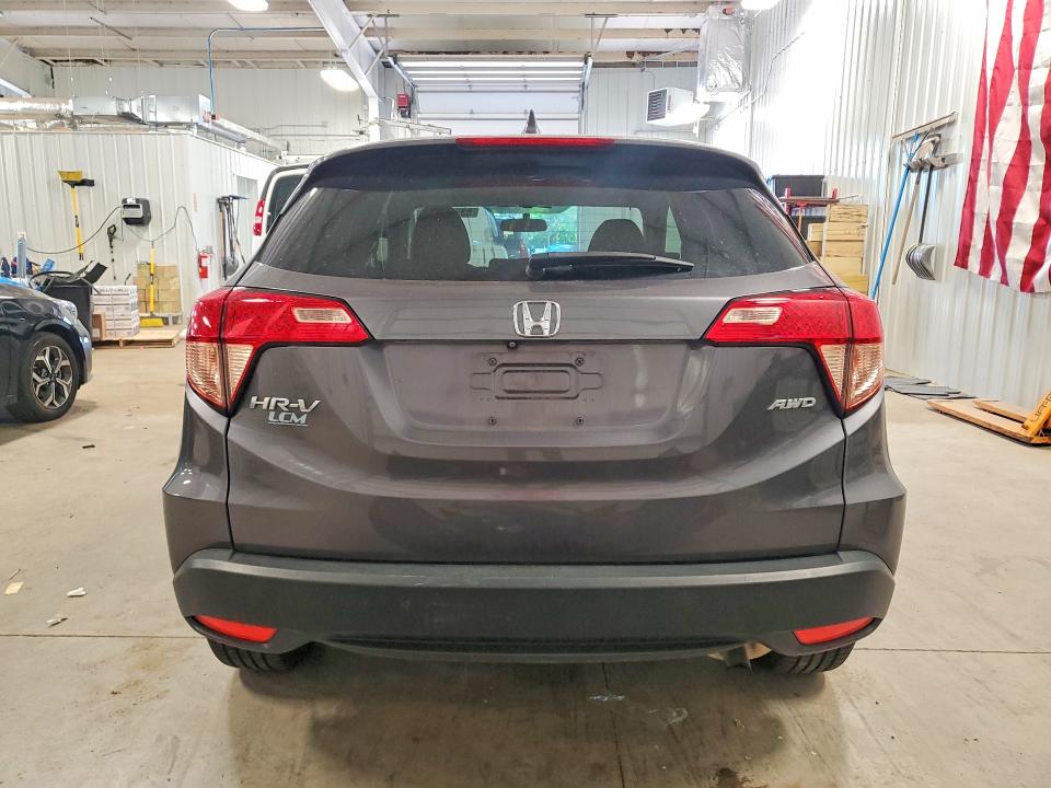 2017 Honda Hr-v VIN 3CZRU6H56HM728181 COPART salvage auction — FRONT END, Pa - Certificate Of Salvage, sold $4,350 on 2026-07-02 (photo 6)